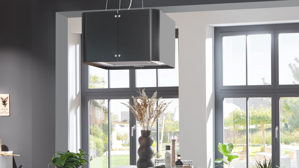 Einbauküche Nobilia® aus Holz in Hellgrau nobilia® Einbauküche Laser mit Einbaugeräten Seidengrau - zweizeilig