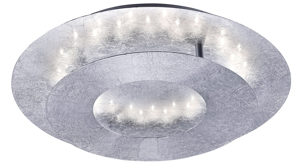 Deckenleuchte Paul neuhaus aus Metall in Silber Paul Neuhaus LED-Deckenleuchte Nevis silberfarbenes, gehämmertes Metall – Durchmesser ca. 27 cm