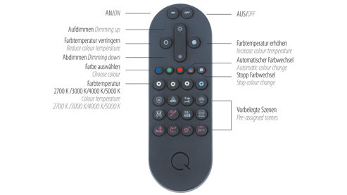 Tischleuchte Paul neuhaus aus Metall in Metallfarben Paul Neuhaus Q®-NEVIO - Tischlampe Stahl & weißes Acrylglas – Höhe ca. 43 cm