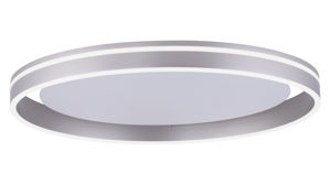 Deckenleuchte Paul neuhaus aus Metall in Metallfarben Paul Neuhaus Q®-VITO - Deckenlampe Edelstahl – Durchmesser ca. 59 cm