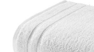 Handtuch Vossen aus Naturfaser in Weiß VOSSEN® Four Seasons - Handtuch weiße Baumwolle ca. 50 x 100 cm
