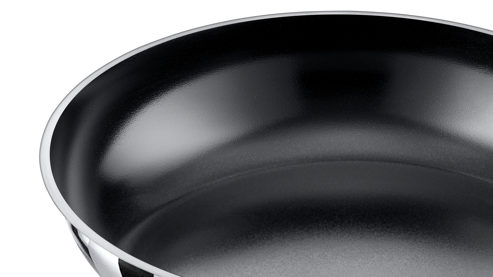 Servierpfanne Wmf aus Metall in Metallfarben Silit® Stielpfanne Talis polierter Edelstahl – Durchmesser ca. 24 cm