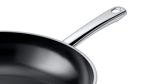 Servierpfanne Wmf aus Metall in Metallfarben Silit® Stielpfanne Talis polierter Edelstahl – Durchmesser ca. 24 cm