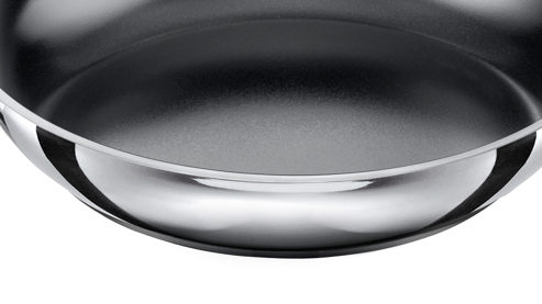 Servierpfanne Wmf aus Metall in Metallfarben Silit® Stielpfanne Talis polierter Edelstahl – Durchmesser ca. 24 cm