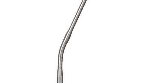 Tischleuchte Fh fischer & honsel aus Metall in Nickel FH Tischlampe Sorento nickelfarbenes Metall - Höhe ca. 48 cm