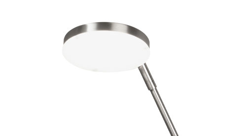 Tischleuchte Fh fischer & honsel aus Metall in Nickel FH Tischlampe Sorento nickelfarbenes Metall - Höhe ca. 48 cm