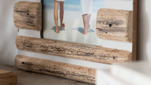 Bilderrahmen Jolipa aus Holz in Holzfarben Bilderrahmen Bali Bliss Paulowniaholz – ca. 22 x 27 cm