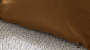 Kissenbezug /-hülle Interliving aus Stoff in Orange Interliving Kissenhülle Serie 9120 rostfarbener Samt - ca. 40 x 60 cm