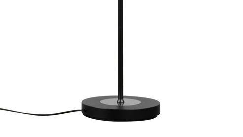 Stehleuchte Fh fischer & honsel aus Metall in Schwarz FH Stehlampe Sorento sandschwarzes Metall - Höhe ca. 138  cm