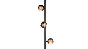 Stehleuchte Trio lighting for you aus Metall in Schwarz TRIO Leuchten Serie Orbit - Stehleuchte mattschwarzes Metall - Höhe ca. 150 cm