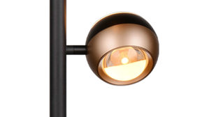 Stehleuchte Trio lighting for you aus Metall in Schwarz TRIO Leuchten Serie Orbit - Stehleuchte mattschwarzes Metall - Höhe ca. 150 cm