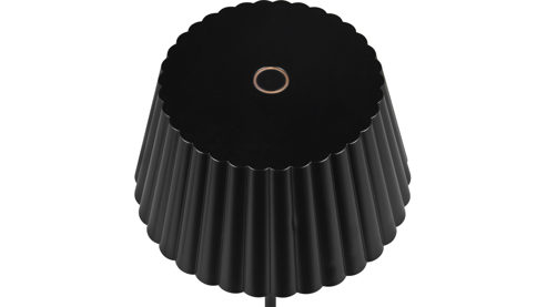 Tischleuchte Reality leuchten aus Metall in Schwarz RL Outdoor-Tischleuchte Suarez schwarzes Metall - Höhe ca. 39 cm