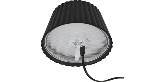 Tischleuchte Reality leuchten aus Metall in Schwarz RL Outdoor-Tischleuchte Suarez schwarzes Metall - Höhe ca. 39 cm