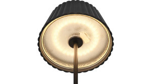 Stehleuchte Reality leuchten aus Metall in Schwarz RL Outdoor-Stehleuchte Suarez schwarzes Metall - Höhe ca. 123 cm