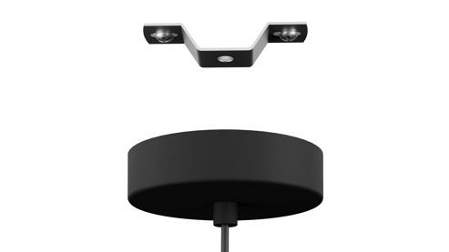 Pendelleuchte Roomio® aus Glas in Schwarz Roomio® Hängeleuchte No. 9803 schwarzes Glas - Durchmesser ca. 20 cm