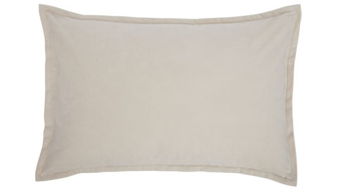 Kissenbezug /-hülle Roomio® aus Stoff in Beige Roomio® Kissenhülle No. 9401 beiger Samt - ca. 45 x 45 cm