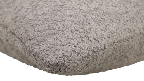 Kissenbezug /-hülle Roomio® aus Stoff in Grau Roomio® Kissenhülle No. 9402 taupefarbener Bouclé - ca. 45 x 45 cm