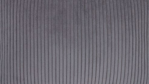 Einzelkissen Roomio® aus Stoff in Grau Roomio® Nackenrolle No. 9403 aschegrauer Breitcord - ca. 50 x 22 cm