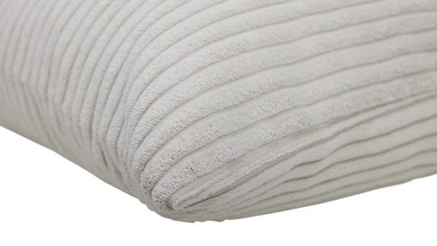 Kissenbezug /-hülle Roomio® aus Stoff in Beige Roomio® Kissenhülle No. 9403 beiger Breitcord - ca. 40 x 60 cm