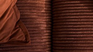 Kissenbezug /-hülle Roomio® aus Stoff in Orange Roomio® Kissenhülle No. 9401 rostfarbener Samt - ca. 60 x 60 cm