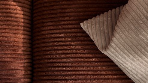 Kissenbezug /-hülle Roomio® aus Stoff in Beige Roomio® Kissenhülle No. 9403 beiger Breitcord - ca. 40 x 60 cm