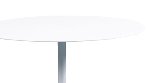 Beistelltisch M2 kollektion aus Metall in Weiß Beistelltisch Teddy 1 Weiß - ca. 50 x 50 cm