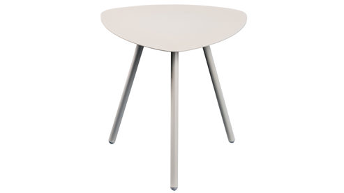 Beistelltisch M2 kollektion aus Metall in Grau Beistelltisch Mira 2 Grau - ca. 50 x 50 cm