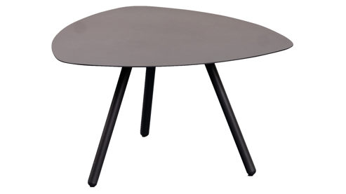 Beistelltisch M2 kollektion aus Metall in Anthrazit Beistelltisch Mira 3 Anthrazit - ca. 60 x 35 cm