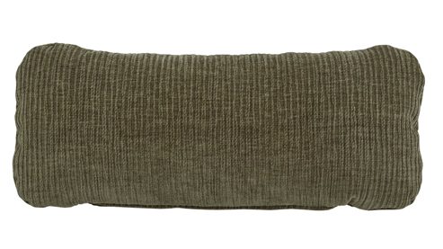 Einzelkissen modulmaster aus Stoff in Grün Modulmaster Serie MM-ZE1195 - Nierenkissen olivgrünes Flachgewebe Maranta – ca.  58 x 25 cm