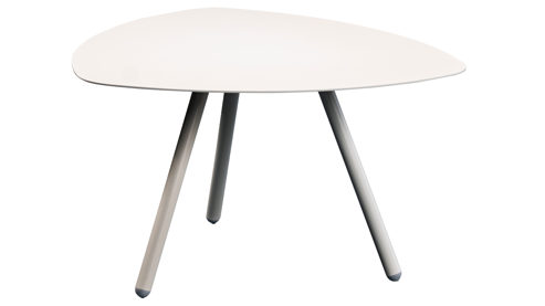 Beistelltisch M2 kollektion aus Metall in Grau Beistelltisch Mira 3 Grau - ca. 60 x 35 cm