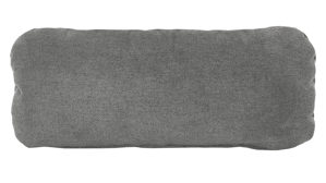 Einzelkissen modulmaster aus Stoff in Grau Modulmaster Serie MM-ZE1190 - Nierenkissen graues Flachgewebe Cyber - ca. 58 x 25 cm