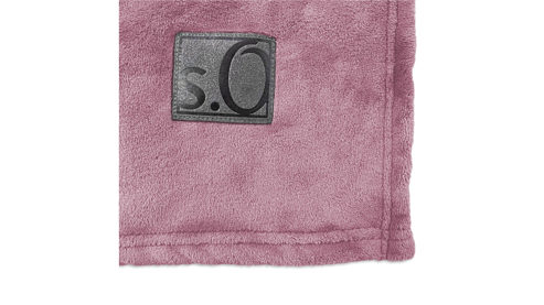 Wohndecke Ibena® aus Kunstfaser in Pastell s.Oliver Wohndecke Kuschelsoft altrosa Kunstfaser - ca. 150 x 200 cm