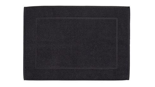 Kela | keck & lang aus Baumwolle in Schwarz kela Badematte Lavinia Schwarz - ca. 50 x 70 cm