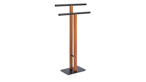 Handtuchhalter Kela | keck & lang aus Metall in Schwarz kela Handtuchhalter Amir Schwarz - ca. 50 x 93 cm