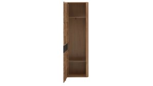 Garderoben-Set Interliving aus Holz in Holzfarben Interliving Garderoben Serie 6014 - Set 80 Wildeiche & Granitfurnier - fünfteilig