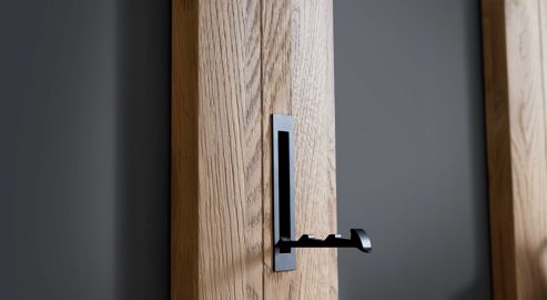 Garderoben-Set Interliving aus Holz in Holzfarben Interliving Garderoben Serie 6014 - Set 80 Wildeiche & Granitfurnier - fünfteilig