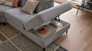 Funktion Interliving aus Metall in Transparent Interliving Sofa Serie 4064 - Aufklappfunktion F manuell