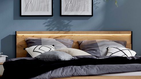 Möbelbeleuchtung Interliving aus Kunststoff in Weiß Interliving Schlafzimmer Serie 1034 – Bettbeleuchtung zweiteiliges Set