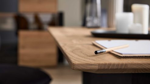 Esstisch Interliving aus Holz in Holzfarben Interliving Wohnzimmer Serie 2033 - Esstisch Asteiche - ca. 180 x 95 cm