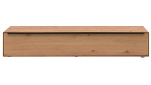 Lowboard Interliving aus Holz in Holzfarben Interliving Wohnzimmer Serie 2033 - Lowboard 126605 Asteiche - eine Klapptür, Länge ca. 182 cm