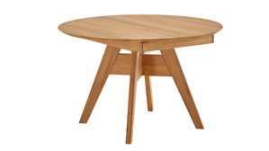 Auszugtisch PARTNERRING COLLECTION aus Holz in Holzfarben PARTNERRING COLLECTION Programm Vigo - Ausziehtischtisch Eiche geölt - ca. 125-175 x 125 cm