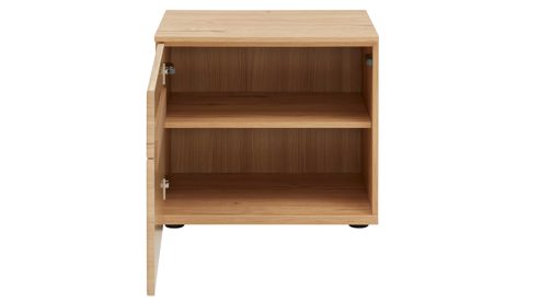 Wohnwand Interliving aus Holz in Holzfarben Interliving Wohnzimmer Serie 2031 - Wohnwand EB25701 Risseiche - Länge ca. 257 cm