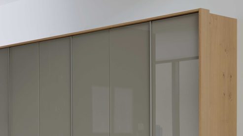 Passepartout Interliving aus Holz in Holzfarben Interliving Kleiderschrank Serie 1210 – Passepartout 903004 Balkeneiche - für ca. 300 cm Breite