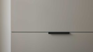 Garderoben-Set Interliving aus Holz in Hellgrau Interliving Garderobe Serie 6012 - Garderoben-Set 01 graubeiger Mattlack - fünfteilig