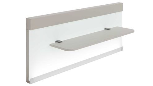 Möbelbeleuchtung Interliving aus Holz in Weiß Interliving Schlafzimmer Serie 1032 – Komplettzimmer mit Beleuchtung Weiß & Kieselgrau - Liegefläche ca. 180 x 200 cm