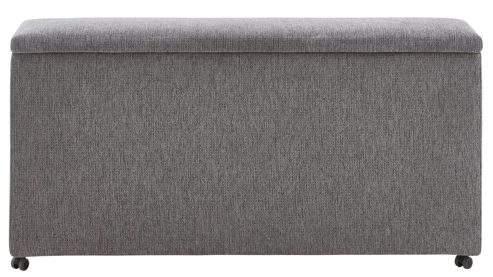 Bettkasten comfortmaster besser sitzen, liegen, leben aus Stoff in Grau Comfortmaster Molto - Bettbox grauer Webstoff 2-6989