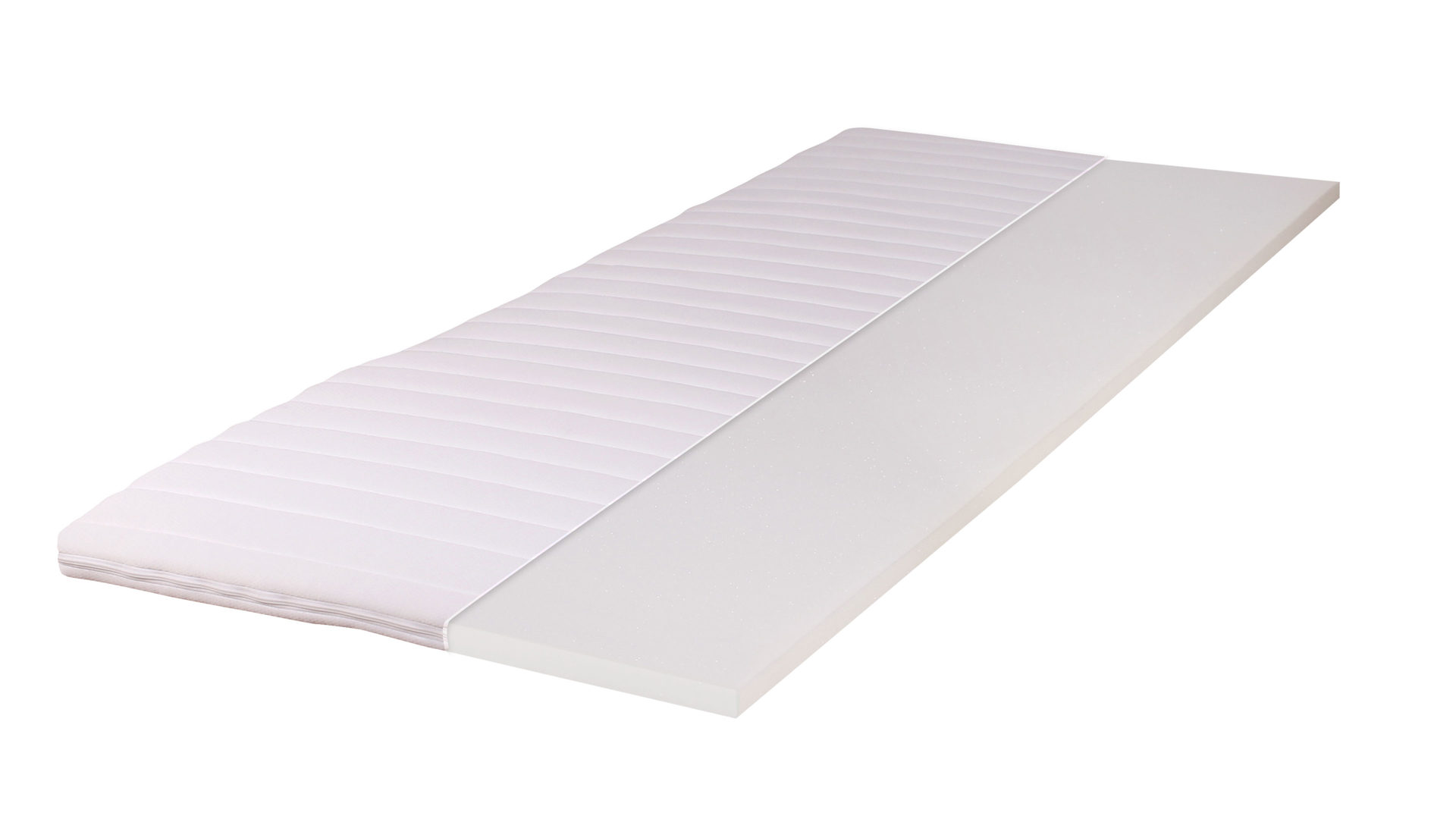 Topper Sun garden | 162739 aus Stoff in Weiß Topper für Boxspringbett komplettiert Ihre Schlafzimmermöbel Kaltschaum - Liegefläche ca. 140 x 200 cm