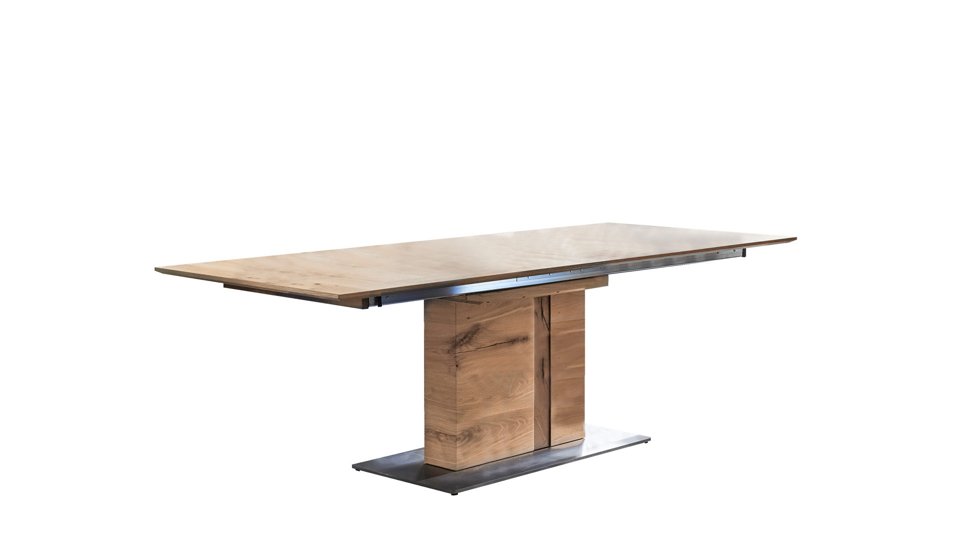 Privathaus In Bochum Essbereich Mit Imposantem Holztisch Modern