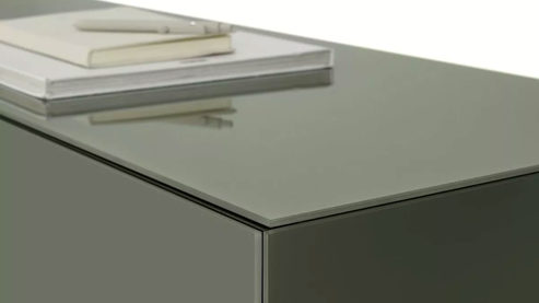 Lowboard Mäusbacher i.i. aus Holz in Grün Kommodenprogramm Colors - Lowboard Olivgrün - ca. 181 x 63 cm