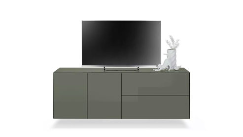 Lowboard Mäusbacher i.i. aus Holz in Grün Kommodenprogramm Colors - Lowboard Olivgrün - ca. 181 x 63 cm